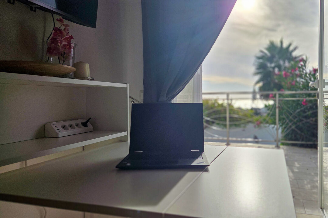 ... with a view of the sea and palm trees makes every job a dream job.