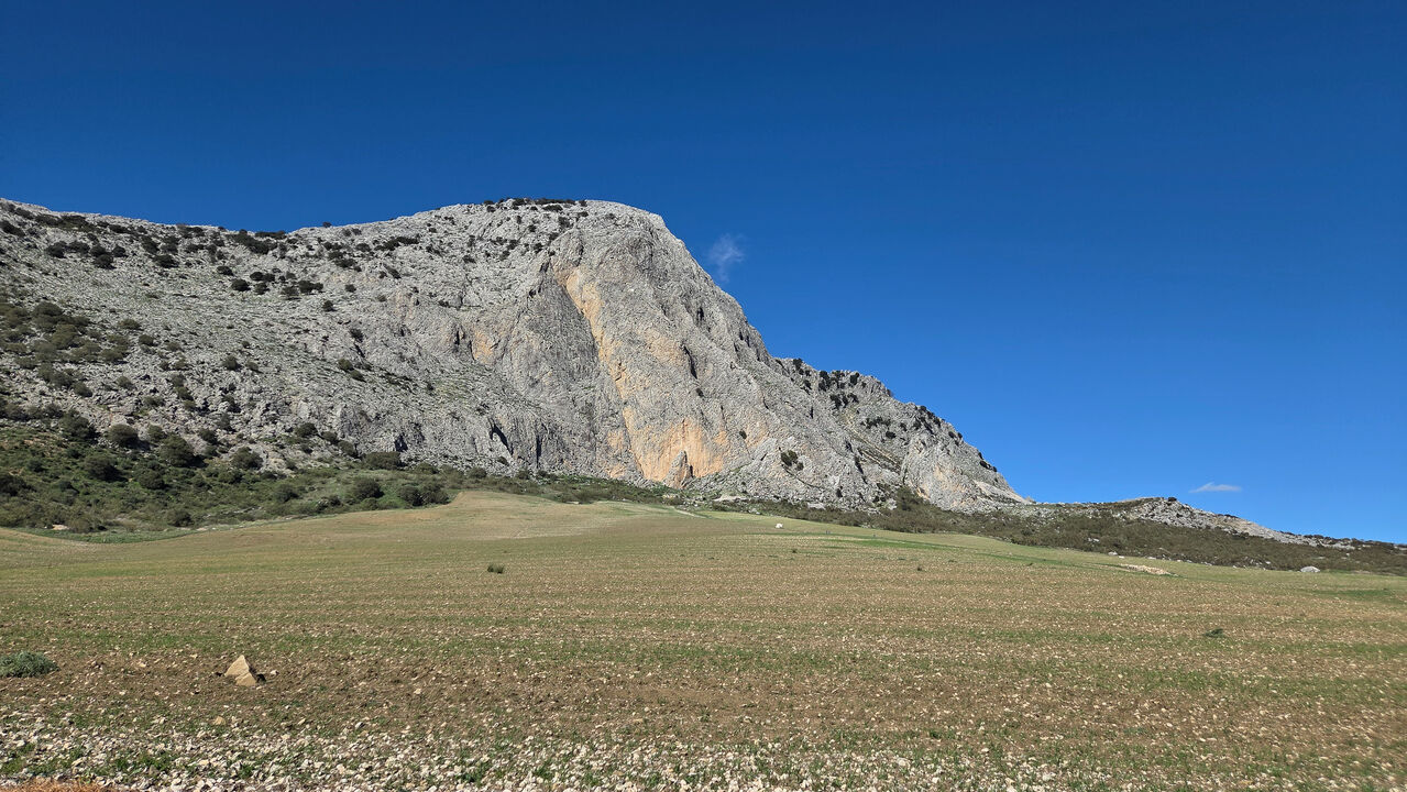 Impresión de El Torcal en el viaje de vuelta desde Antequera