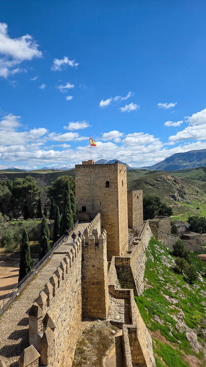 Panorámicas desde la Alcazaba de Antequera - todo un espectáculo