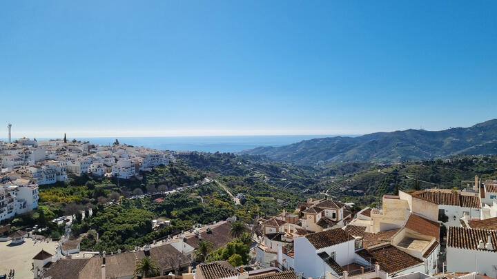 View of the coast from Frigiliana