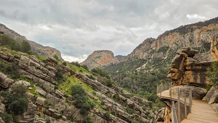 Vértigo en el Caminito del Rey
