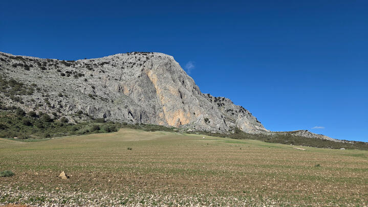 Impresión de El Torcal en el viaje de vuelta desde Antequera