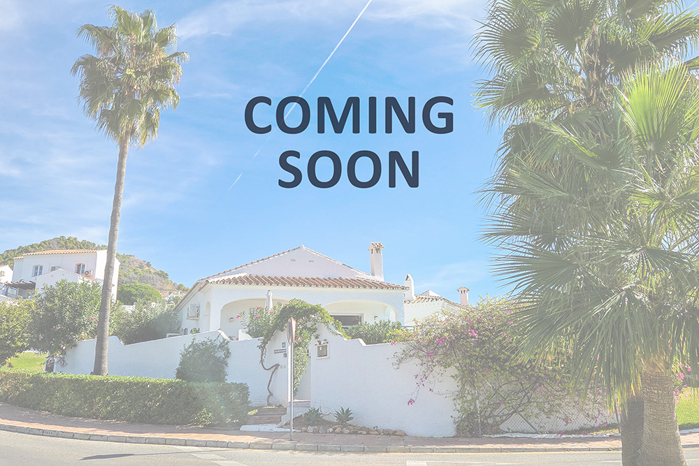 Playa de Maro near Nerja, picturesque bay under steep cliffs